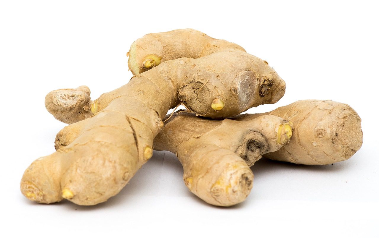 Download free HD stock image of Ginger Vegetables Gengibre em um fundo branco