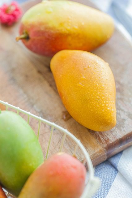 Download free HD stock image of Mango Chaise Mans Manga na mesa